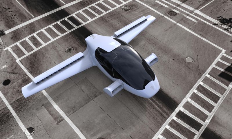 This is Lillium Aviation's proposed VTOL vehicle.