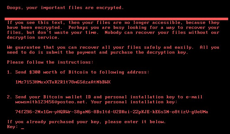 A new ransomware outbreak similar to WCry is shutting down computers