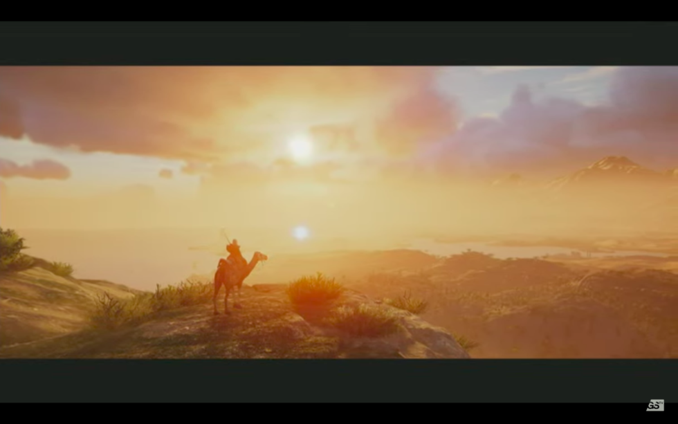 <em>Assassin's Creed: Origins</em> trailer shot.