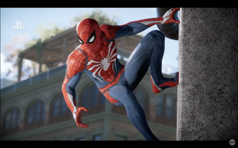 Spider-Man closes out PlayStation E3 presser with web-slinging