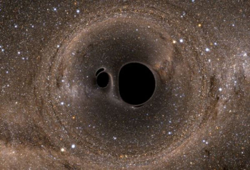 Black-hole mergers may reveal dark past of cannibalism