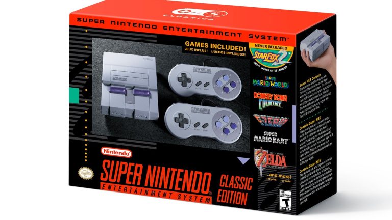 Plug-and-play SNES Classic coming Sept. 29 for $80 with two controllers ...