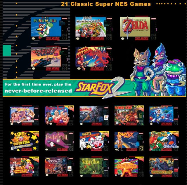 Snes plug on sale and play