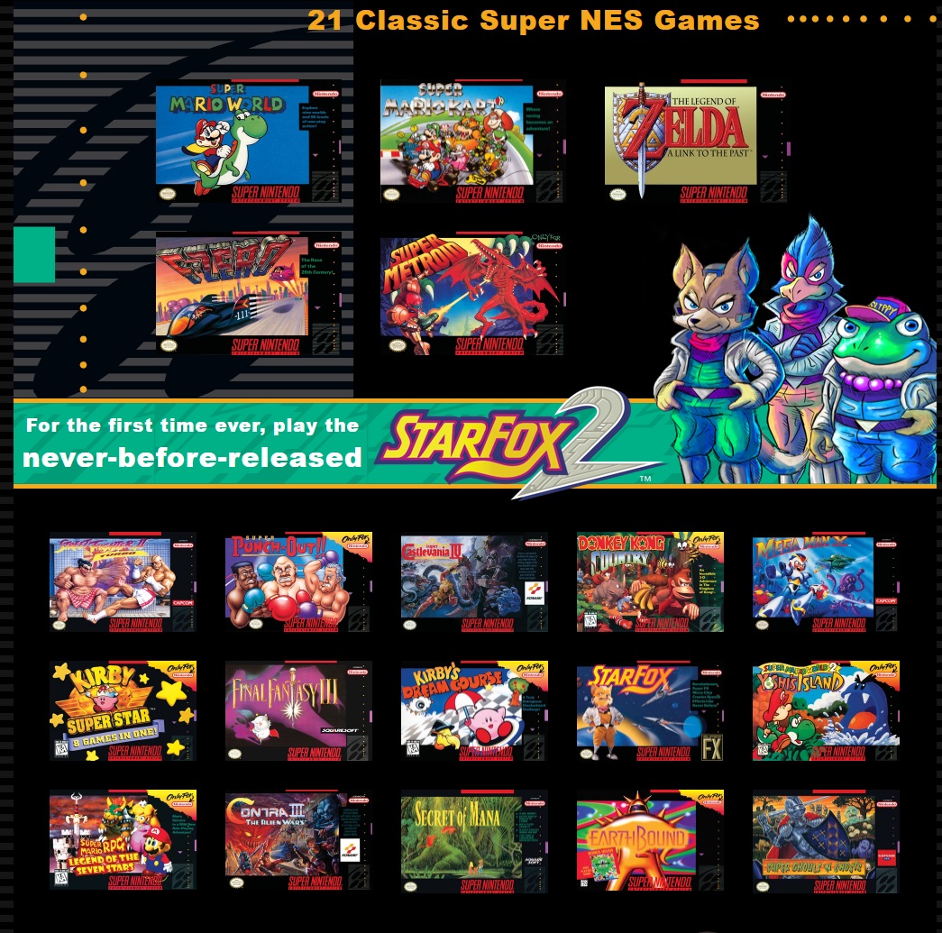 MyTecnoClub 21 Classic Super Nintendo