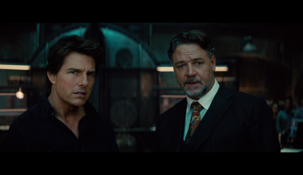 Russell Crowe is a surprising delight in <em>The Mummy</em>, however briefly he appears.
