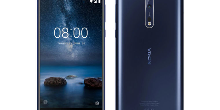 The Nokia 8 design leaks, expected to launch July 31st