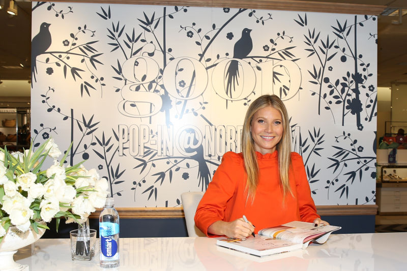 Gwyneth Paltrow attends book signings at goop-pop-in@Nordstrom on June 8, 2017 in Los Angeles, California.  