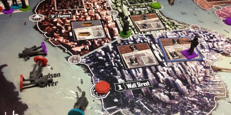 The Godfather Corleone's Empire Strategy Interactive Multi-Player Board Game 