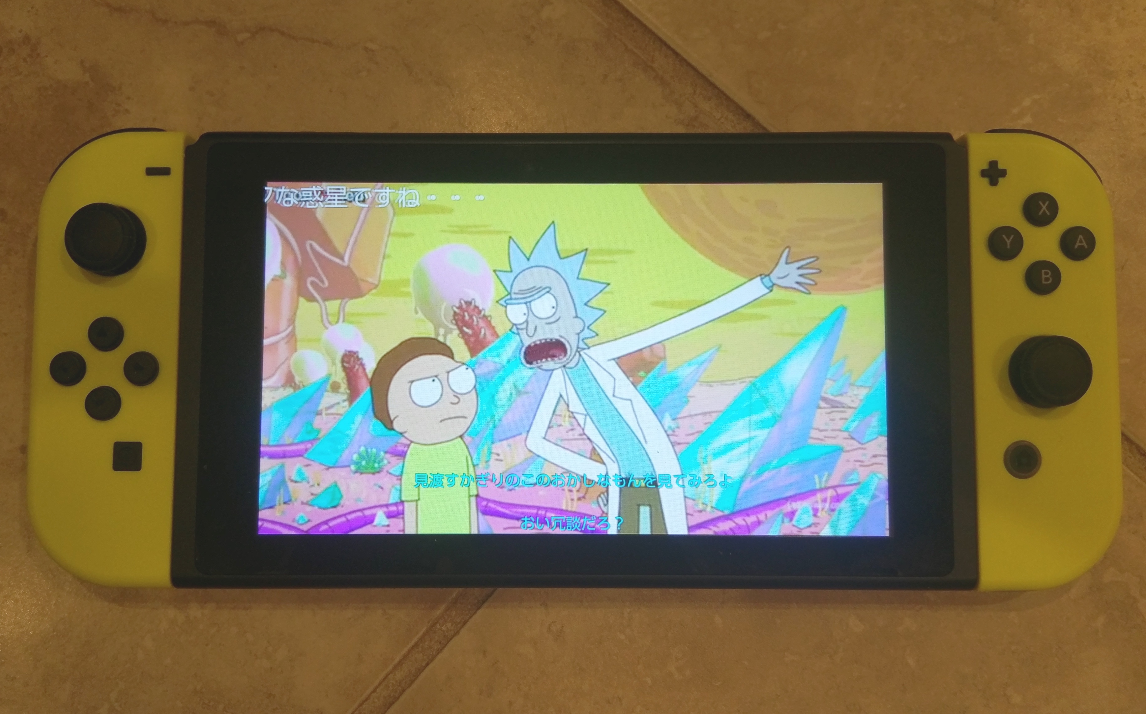 rick and morty video game nintendo switch