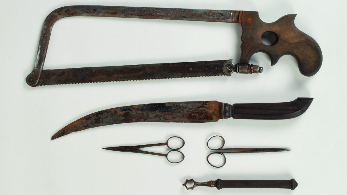 Here's your chance to buy brutal amputation tools used in the