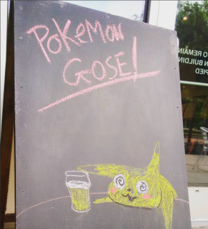 You can't even escape <em>Pokémon Go</em> at your <a href="https://www.instagram.com/p/BWAttsklGGa/?taken-by=arstechnica">local craft beer bottle store</a>.