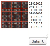 An example of the interface used to crowdsource the ROM transcription of a decapped Fujitsu chip.