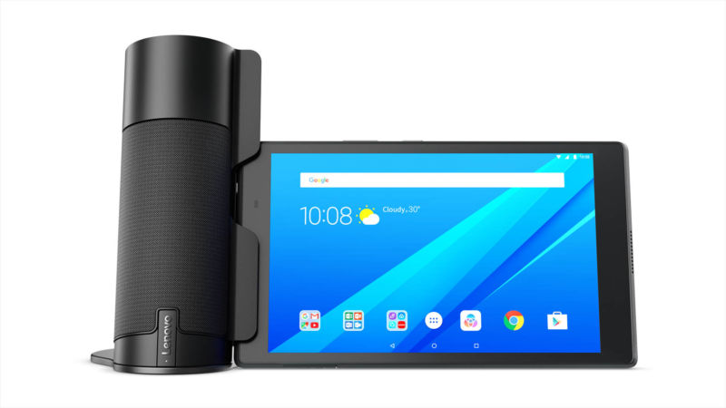 Lenovo’s second Alexa-powered speaker connects to its Tab 4 devices