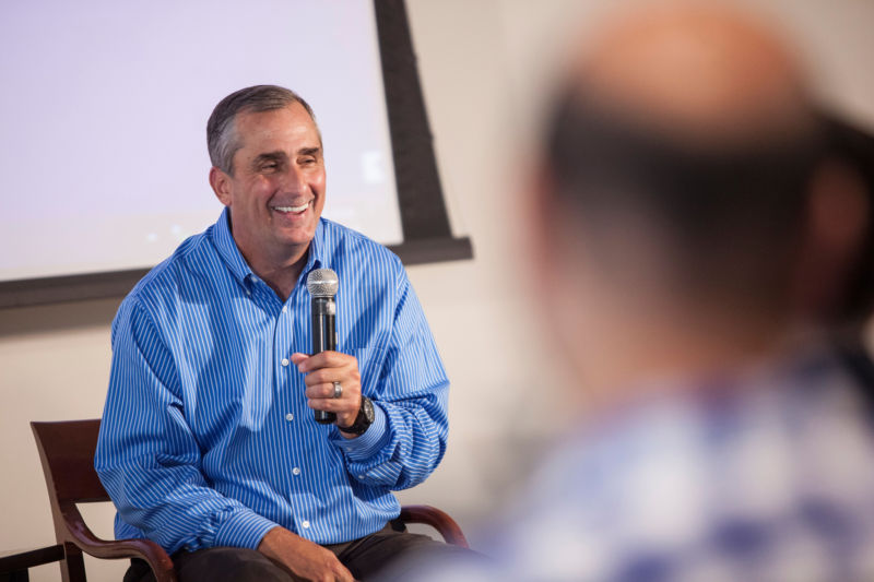 Intel CEO Brian Krzanich.