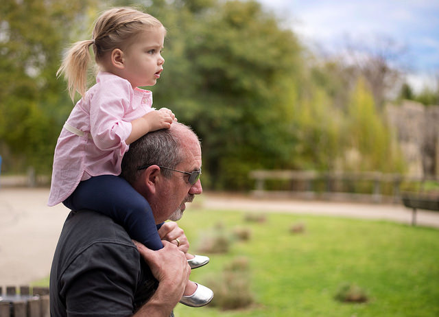 US dads of newborns are greying—percentage over 40 doubled since the 70s