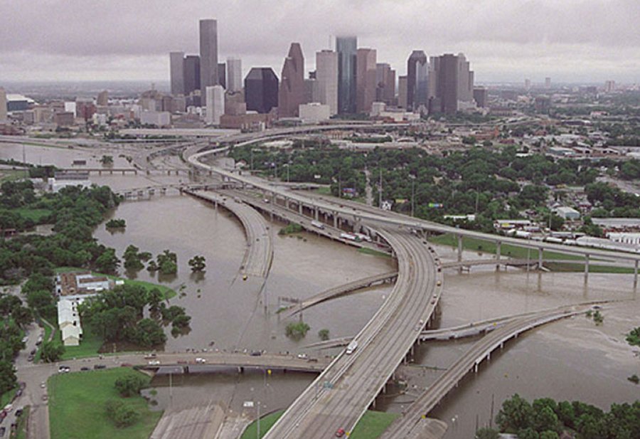 The Saturday morning after Tropical Storm Allison was pretty bad. 