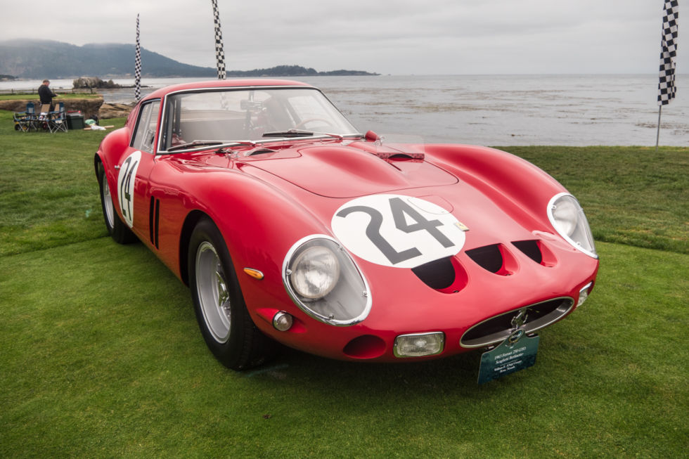 By the end of the week, even something as rare as a Ferrari 250 GTO would become somewhat commonplace.