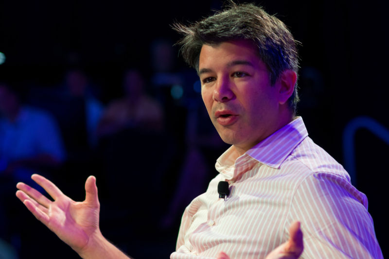 Travis Kalanick, seen here in 2013, served as the CEO of Uber from December 2010 until June 2017.