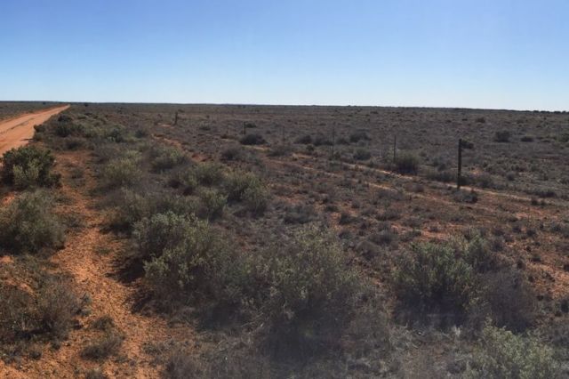 This is what the Aurora site, located 30km north of Port Augusta, looks like currently.