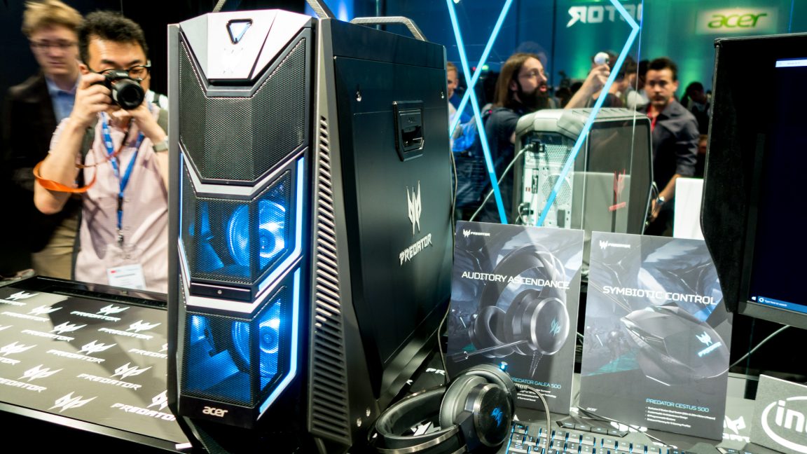 Acer Predator Orion 9000 is an 18-core, quad-GPU desktop for l33t