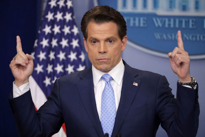 Anthony Scaramucci was trolled by a prankster posing as former White House Chief of Staff Reince Preibus, Ambassador Jon Huntsman, and friend Andrew Schwartz.