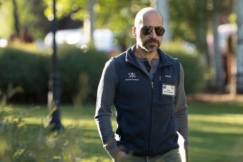 Dara Khosrowshahi, chief executive officer of Expedia, Inc., attends the annual Allen & Company Sun Valley Conference in July 2016. 