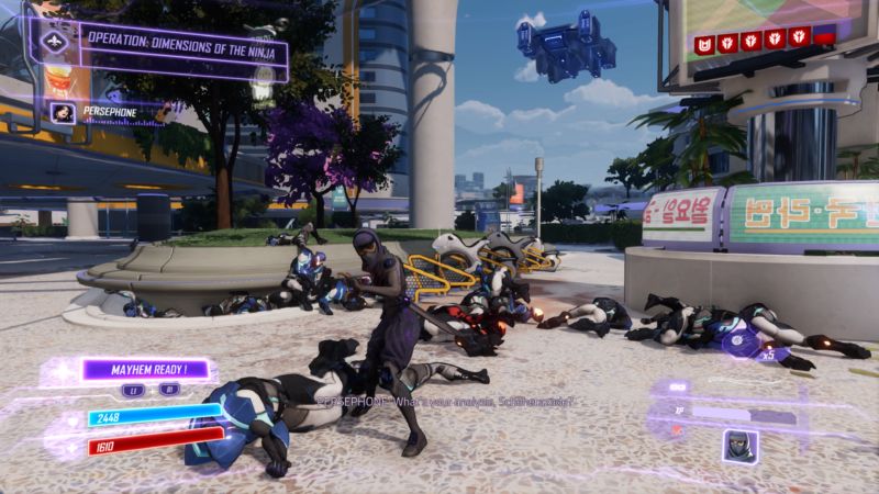 Agents of Mayhem review Destroying a really dull open world Ars