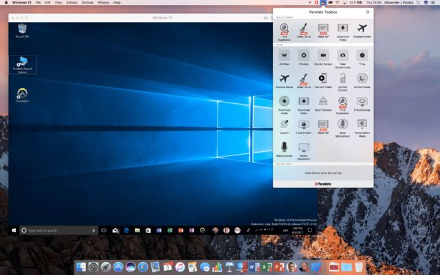 parallels desktop 12 vs vmware fusion 8.5