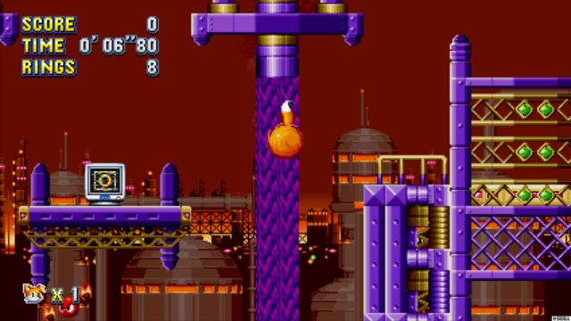 Sonic Mania Gameplay Part 4 Dangers of Oil Ocean (Nintendo Switch