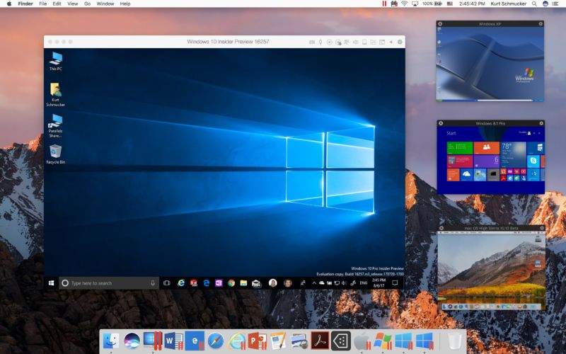 windows emulator for mac os x