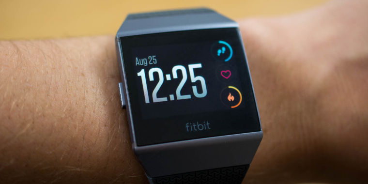 Genuine New 2019 Fitbit Ionic Wrist GPS Smartwatch Bluetooth Activity Tracker US 