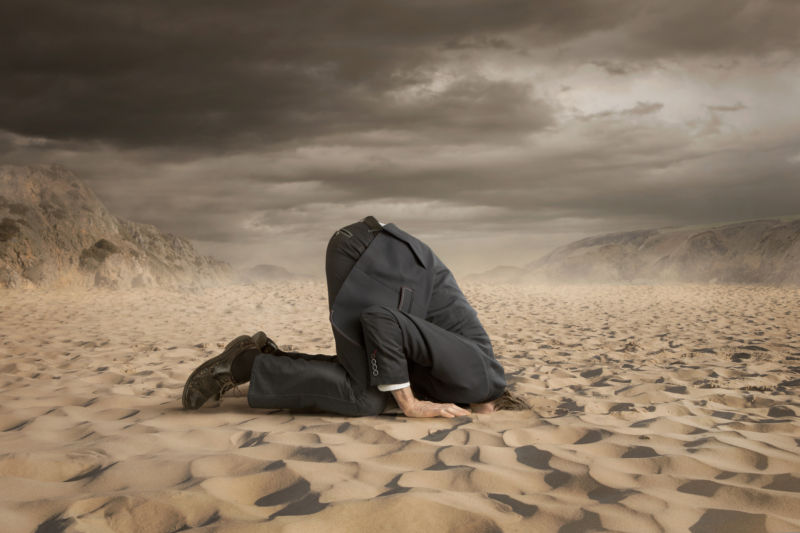 US government burying head deeper in sand on climate change