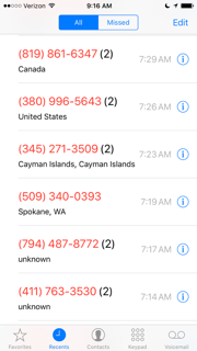 harassing phone calls canada