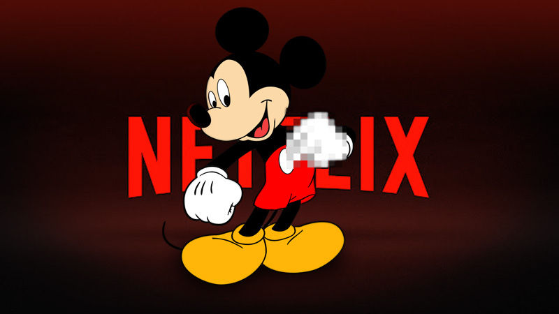 Disney, to, give, Netflix, the, white-gloved, Mickey, middle, finger, in, 2...