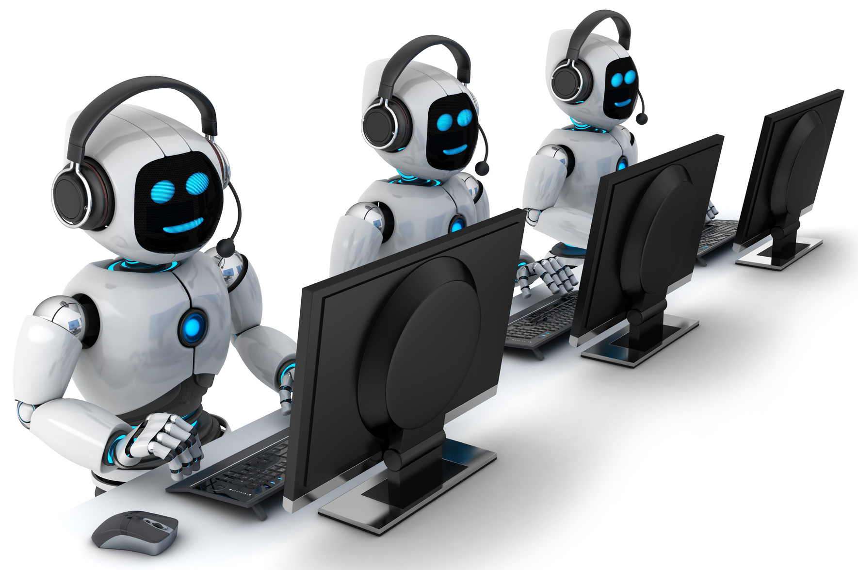 Robot calls. Компьютеры и роботы. Компьютерный робот. Робот за компьютером. Торговый робот советник.