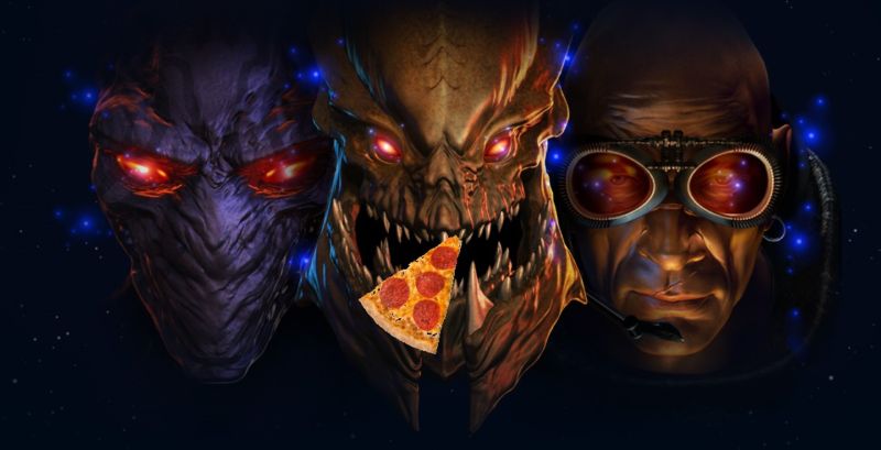 Free pizza for your <em>StarCraft Remastered</em> launch-day LAN party could be yours with just one tweeted photo.