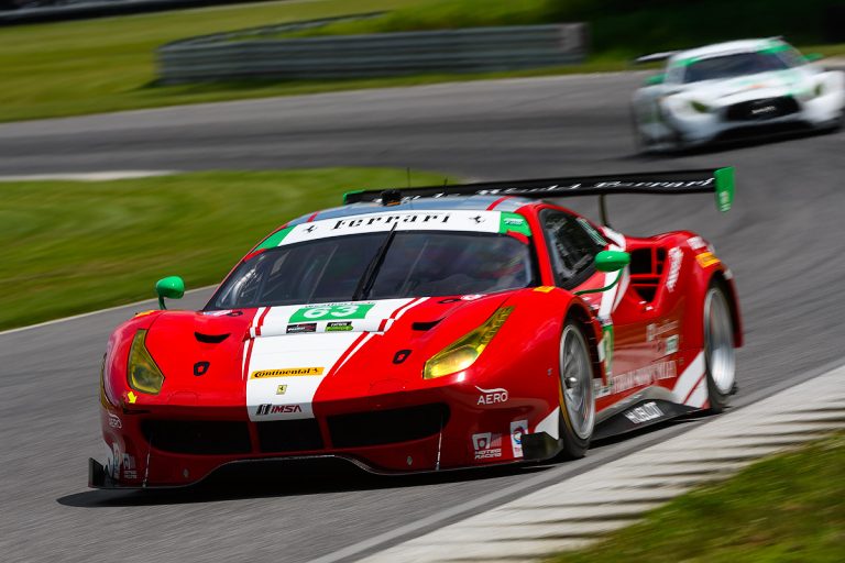 Up close and personal with Scuderia Corsa’s Ferrari 488 GT3 race car ...
