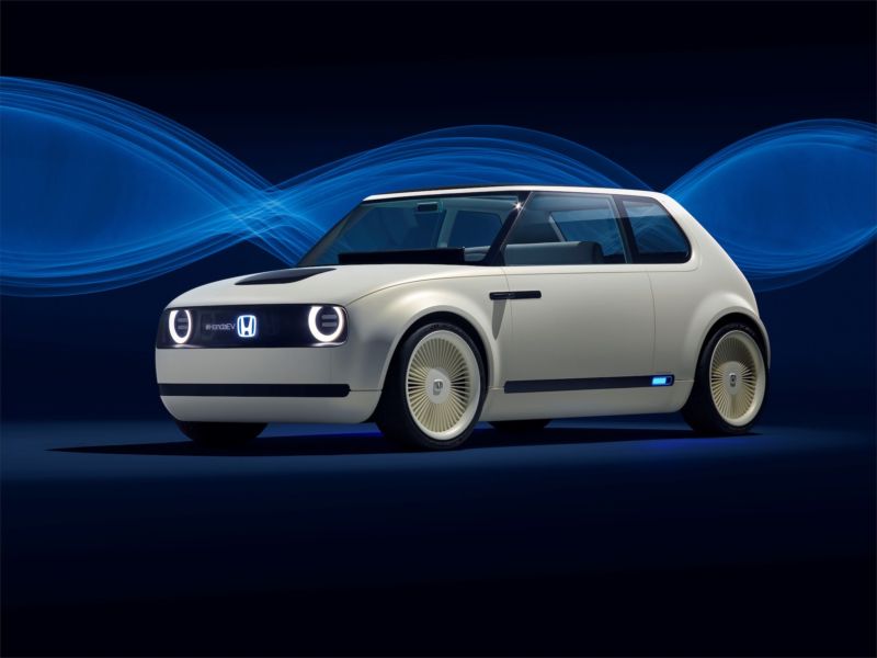 The Honda Urban EV is a charming-looking thing. 