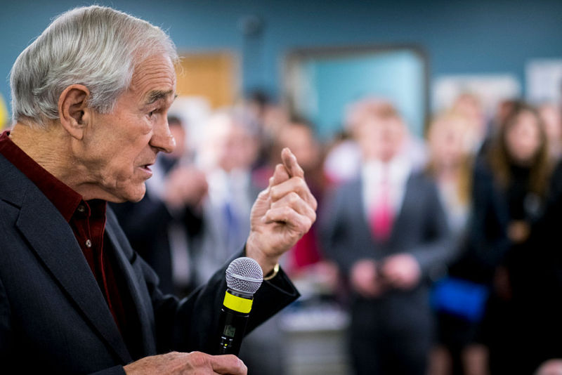 Former Congressman Ron Paul: Not a fan of SpaceX.