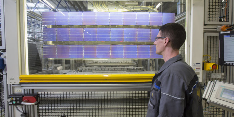 photo of Trade Commission decision finds solar manufacturers harmed by imports image
