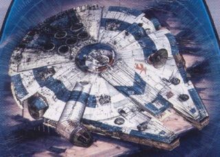 A clean and shiny Millennium Falcon is coming to the Han Solo