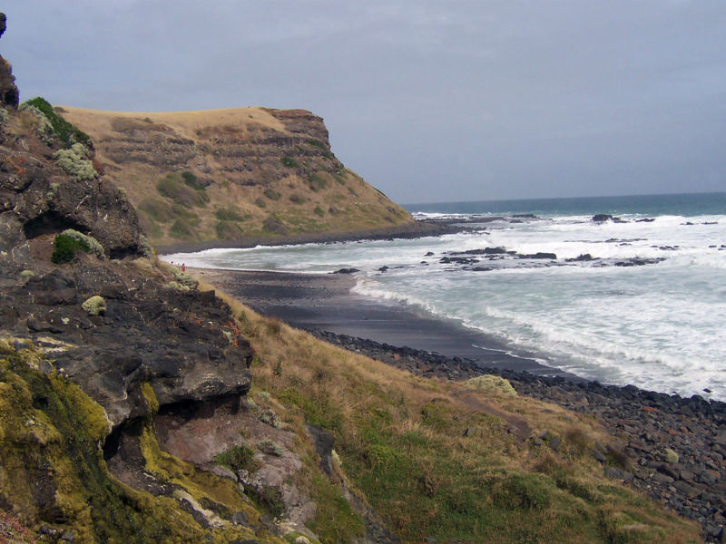 A beach on Mornington Peninsula, a hotbed for the mysterious disease. 