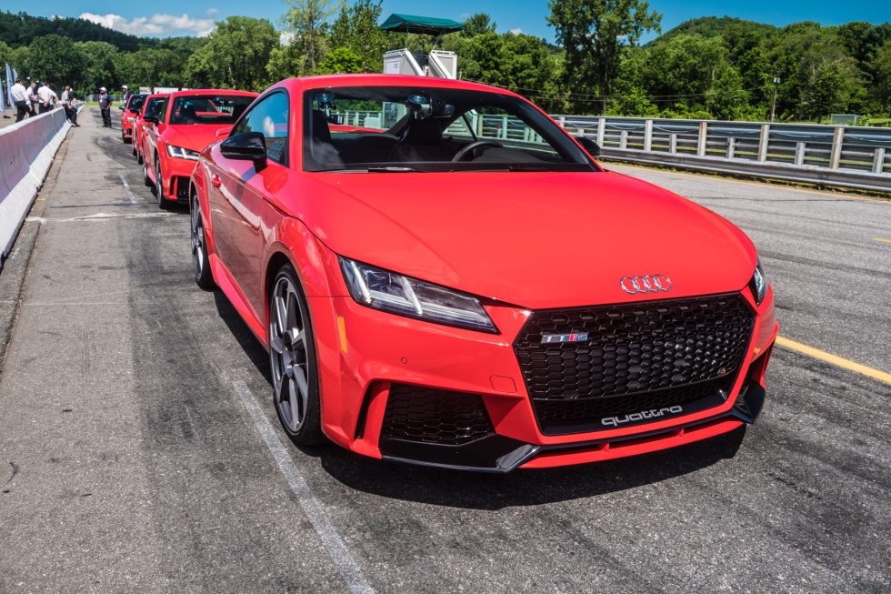 Our mission for the day was to put both cars to the test on track at Lime Rock Park in Connecticut. 