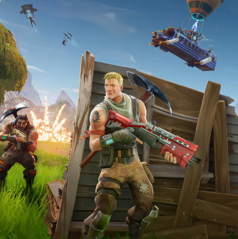 Pubg Vs Fortnite A Game Genre Copycat Face Off Heats Up Ars Technica - fortnite s new battle royale mode includes this explosive splash screen