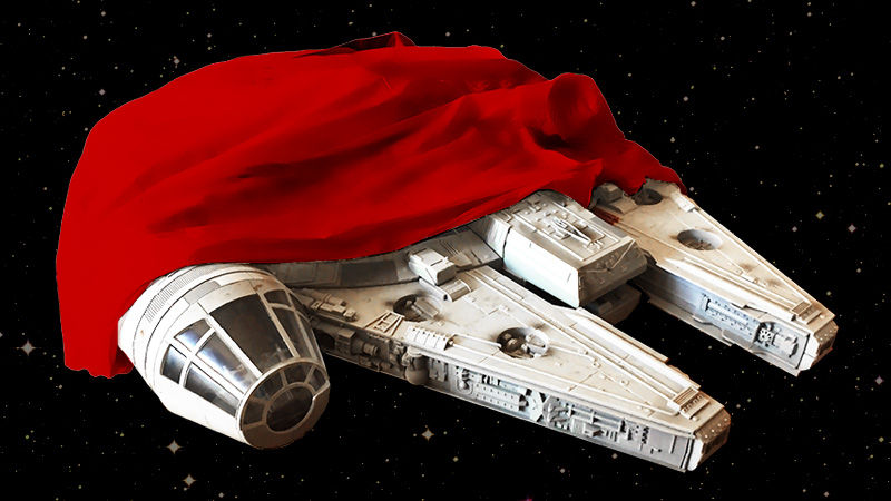 A Clean And Shiny Millennium Falcon Is Coming To The Han