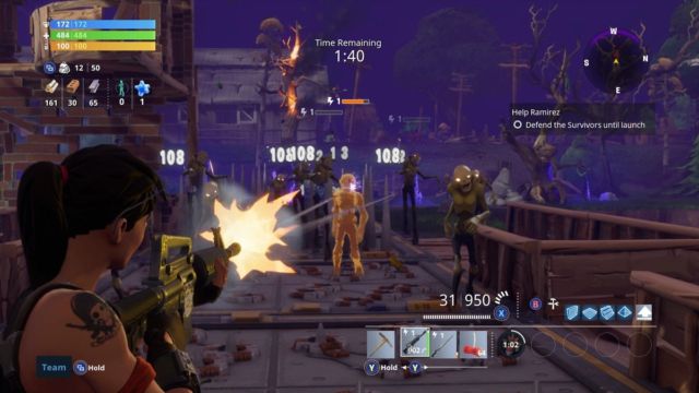 Fortnite briefly features PS4 and Xbox One cross-platform play