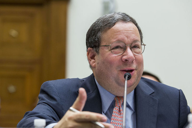 Comcast executive David Cohen testifies during a House Judiciary Committee hearing on the proposed merger of Time Warner Cable and Comcast, on May 8, 2014.