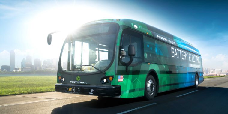 A Proterra electric bus just drove 1,100 miles on a single charge