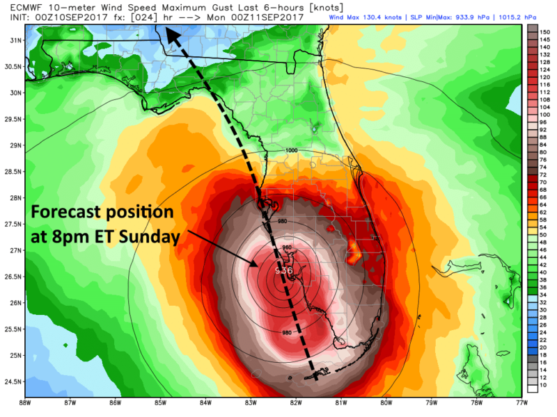 A rare, destructive hurricane is coming to Florida today Ars Technica