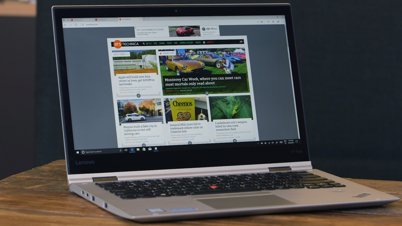 I’ve fallen in love with a laptop—the Lenovo ThinkPad X1 Yoga  Ars